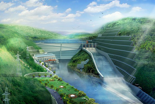 京口老挝南塔河1号水电站项目